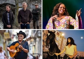 Brad Mehldau Trío, Dianne Reeves, Eliades Ochoa e Israel Fernández.