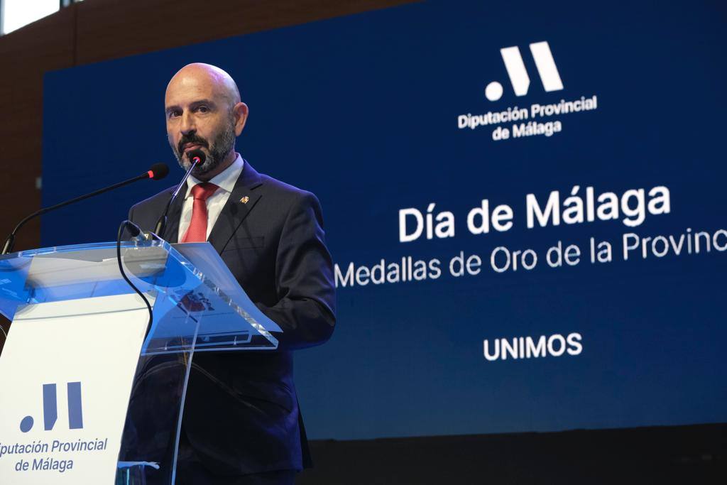 La entrega de las Medallas de Oro de la Provincia de Málaga, en imágenes