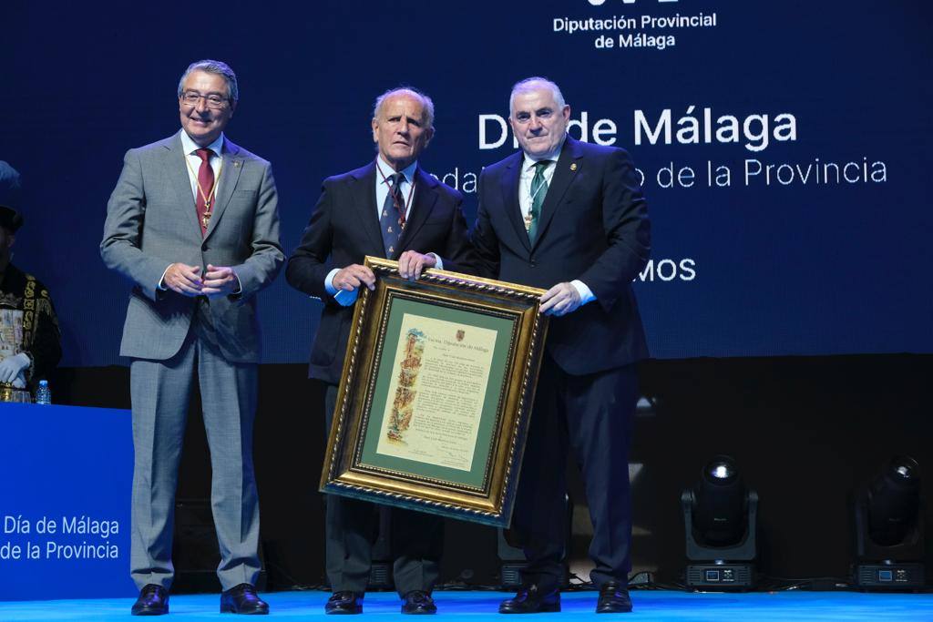 La entrega de las Medallas de Oro de la Provincia de Málaga, en imágenes