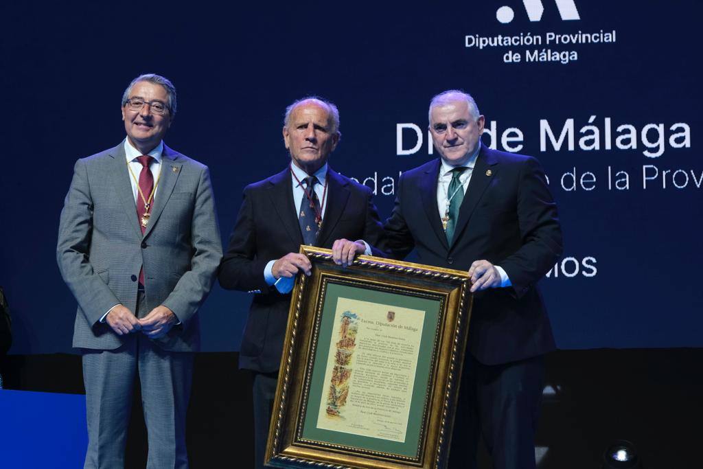 La entrega de las Medallas de Oro de la Provincia de Málaga, en imágenes