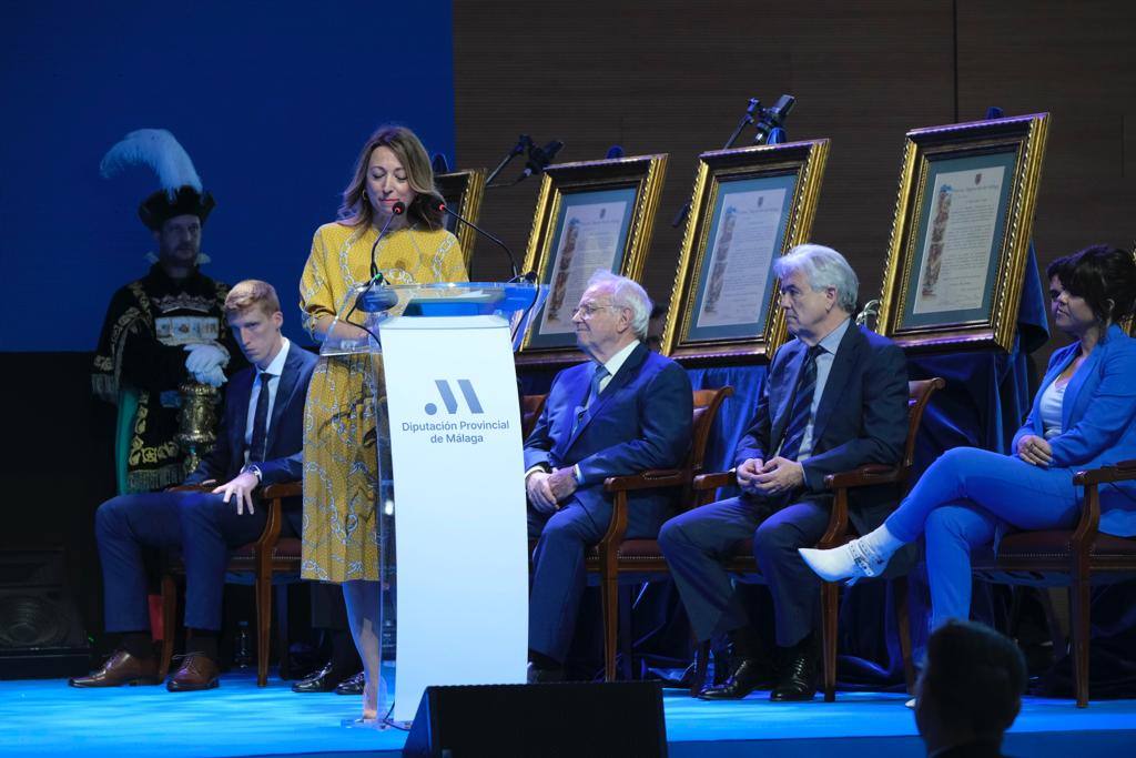 La entrega de las Medallas de Oro de la Provincia de Málaga, en imágenes