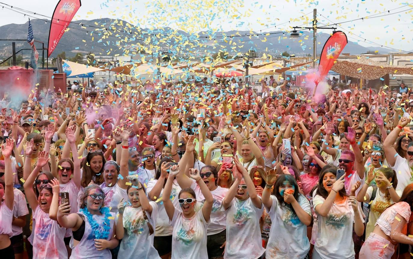 Holi Colours vuelve a Málaga en el Autocines de Málaga