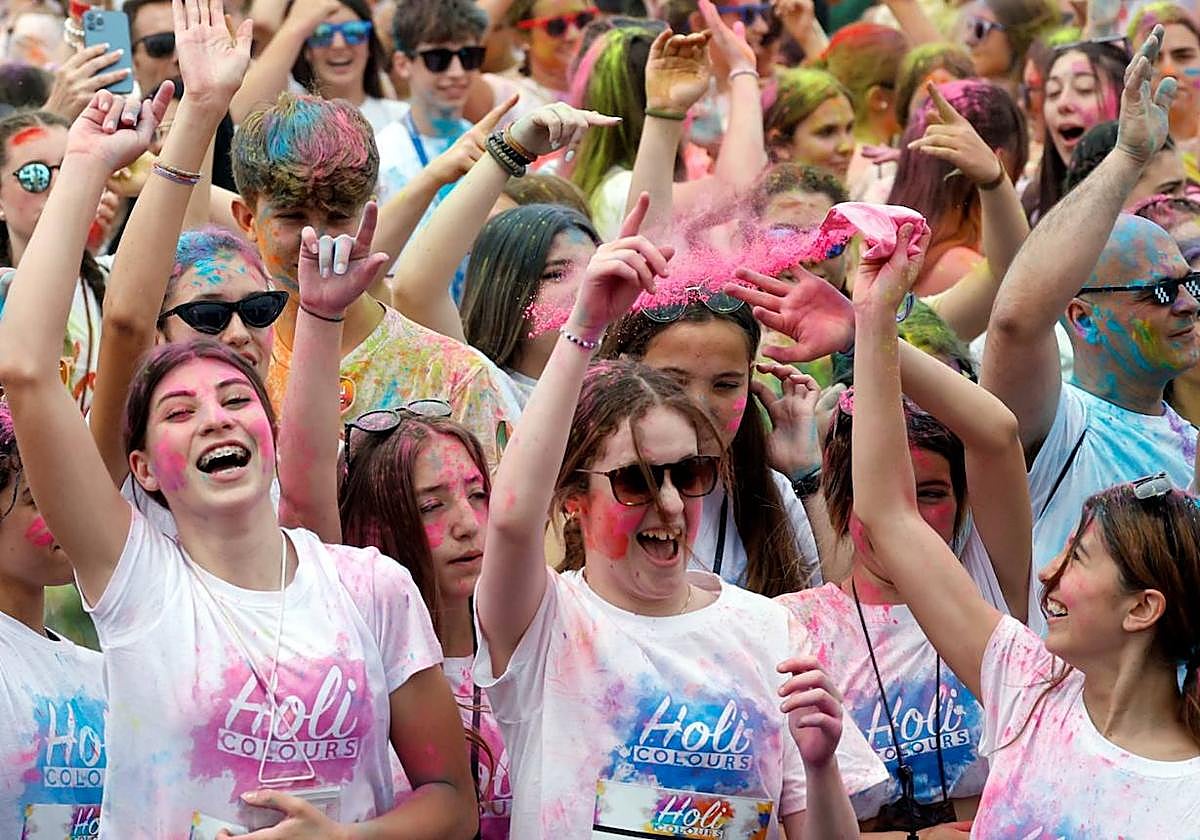 Holi Colours vuelve a Málaga en el Autocines de Málaga