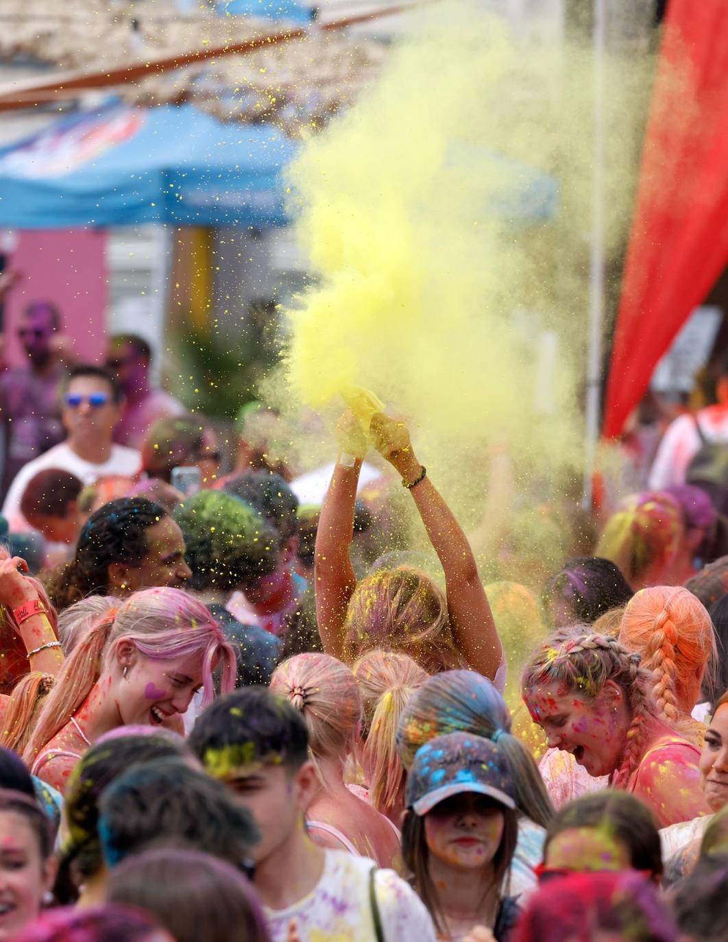 Holi Colours vuelve a Málaga en el Autocines de Málaga