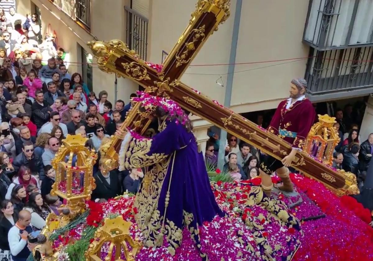 'El Abuelo' saldrá este lunes en procesión en Jaén para pedir que llueva