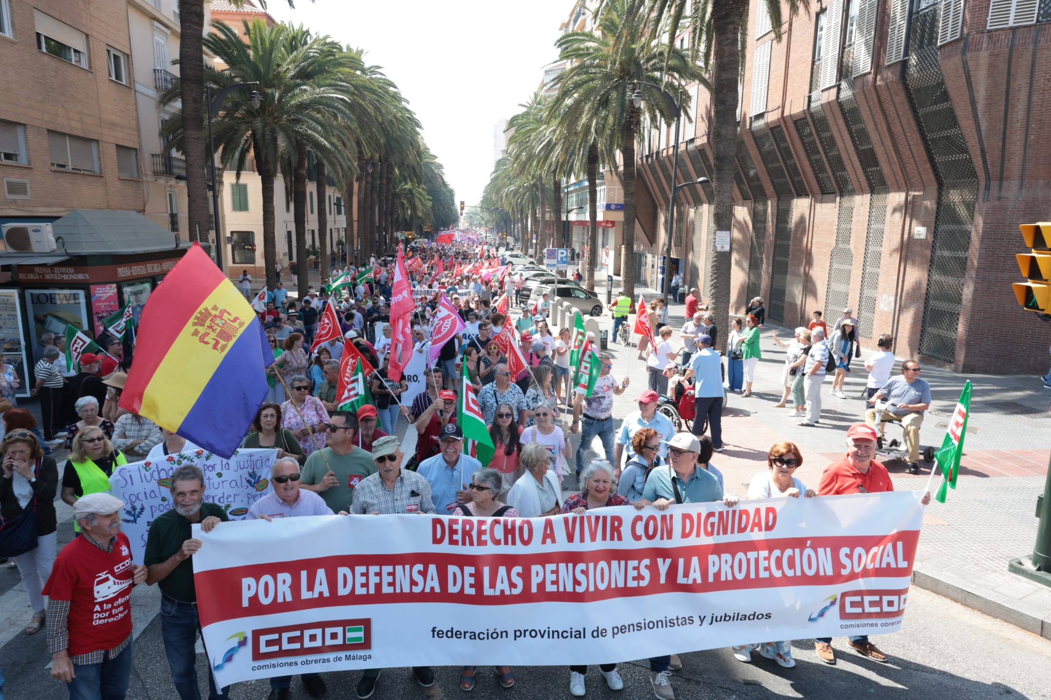 La manifestación del Primero de Mayo, en imágenes