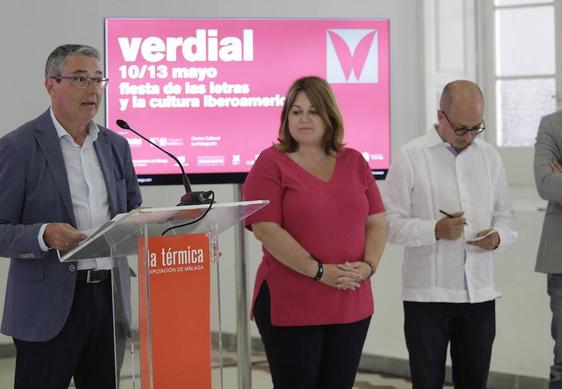 Francisco Salado, Natacha Rivas y Jorge Volpi, en la presentación.