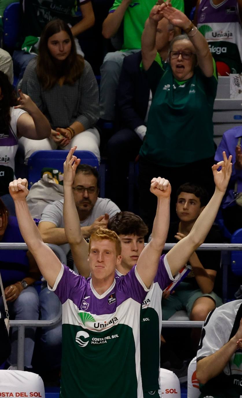 La victoria del Unicaja ante el Manresa, en imágenes