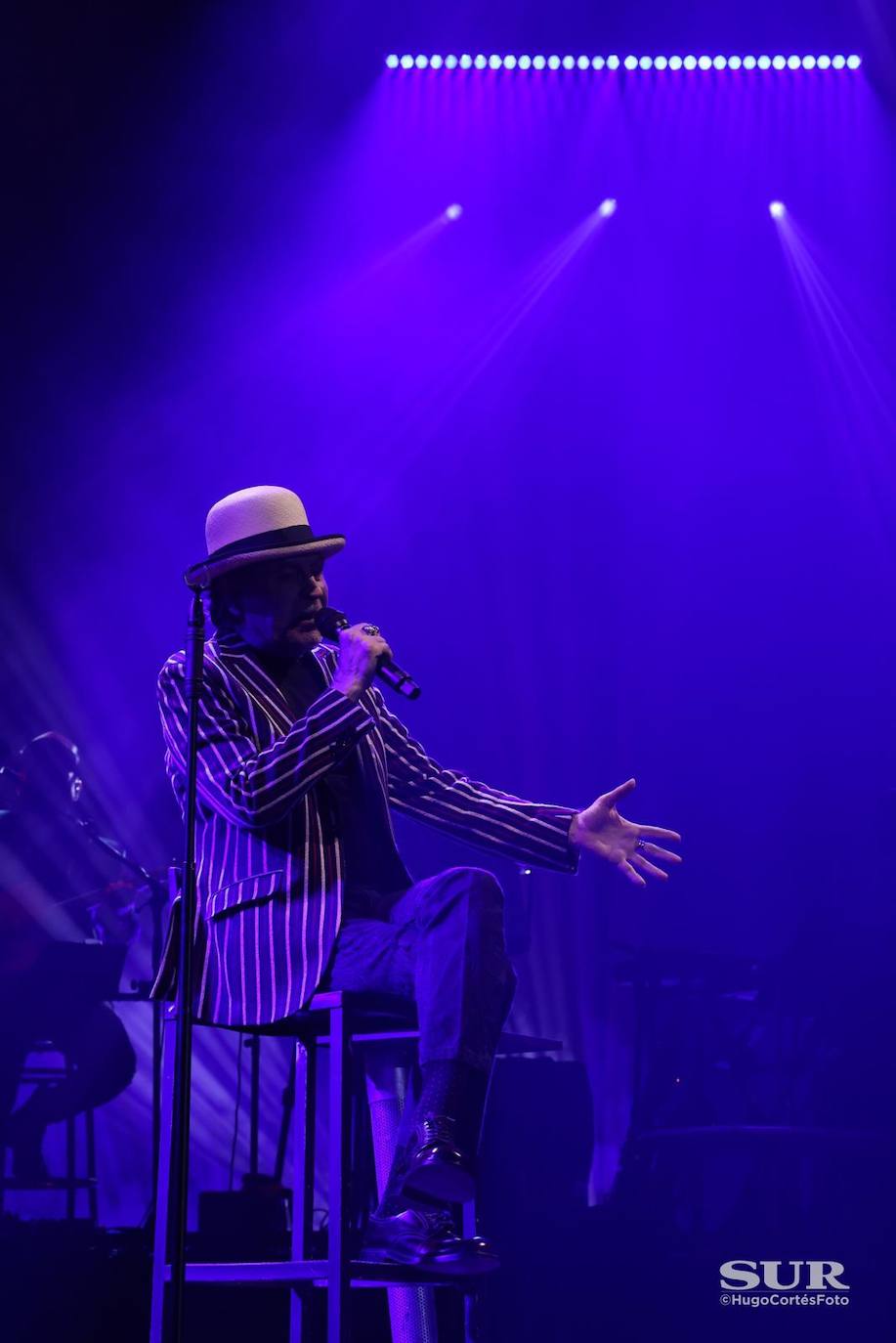 Joaquín Sabina encandila a su público en Málaga