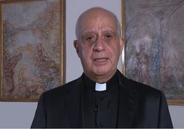 Monseñor Fisichella está al frente de los actos del Jubileo.