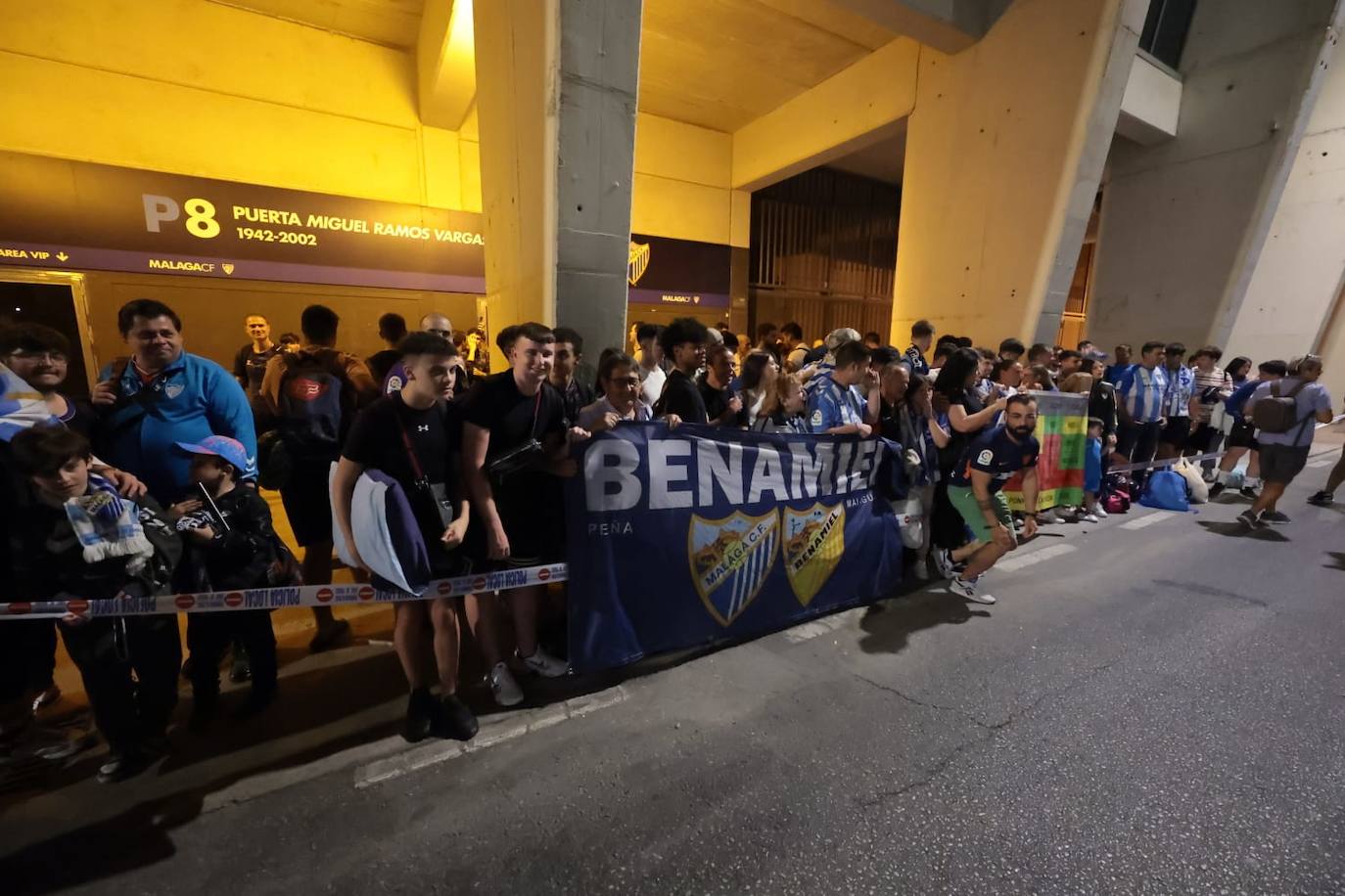 La caravana malaguista pone rumbo a Ponferrada