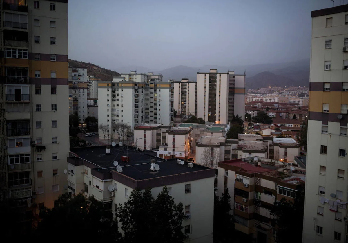 Imagen del barrio de Palma-Palmillo, en el que los vecinos piden más seguridad.