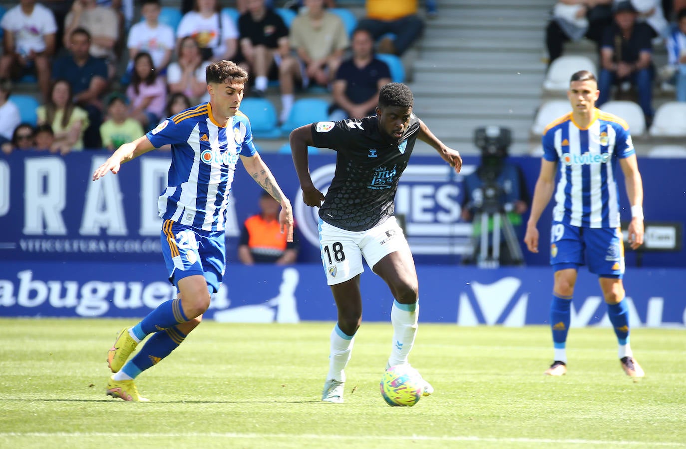 El Málaga pierde con la Ponferradina (2-0)