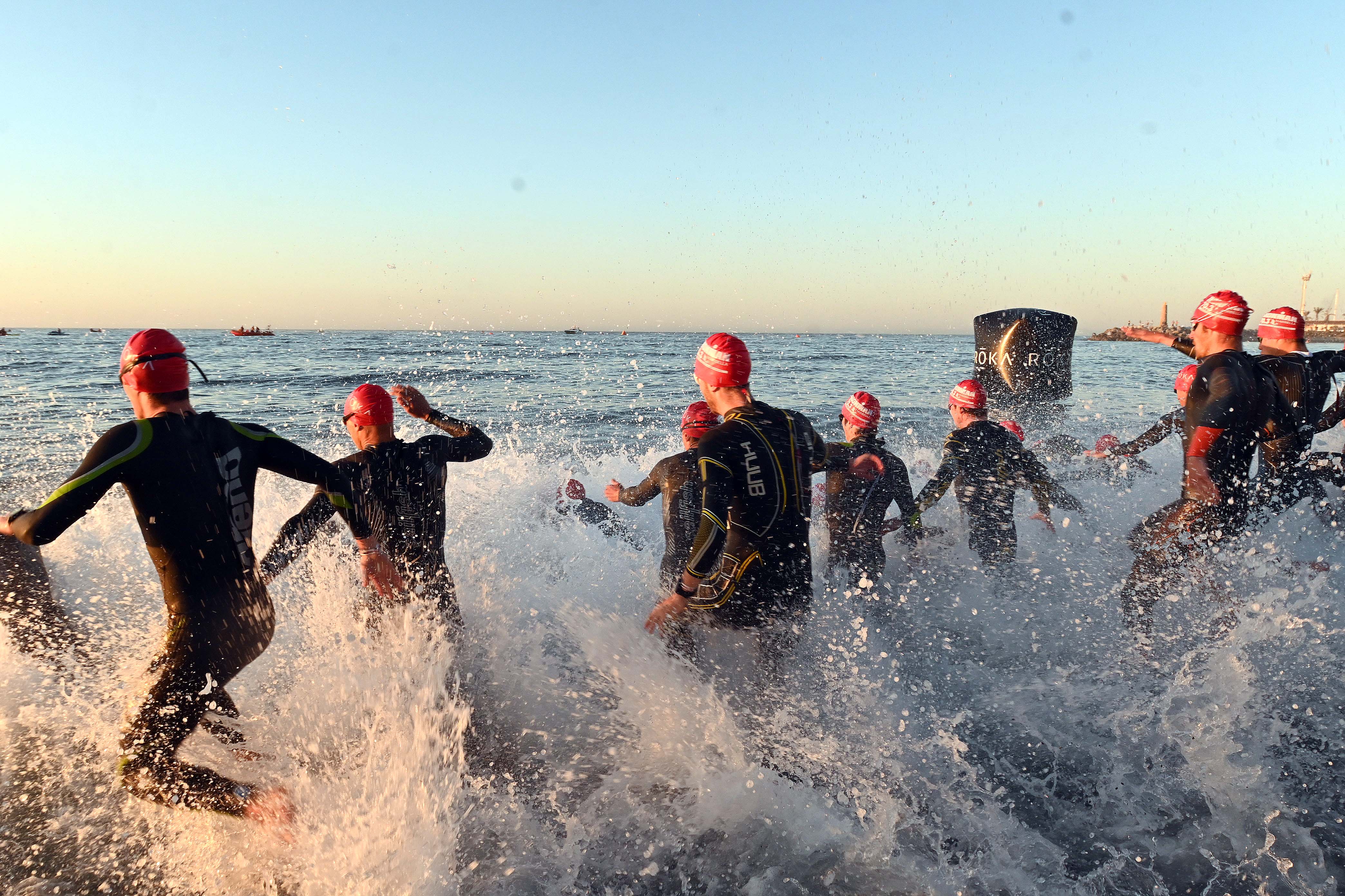 Más de 1.500 triatletas se dan cita en el Ironman 70.3 Marbella