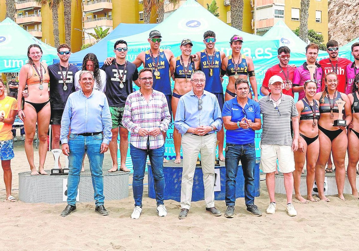 Éxito de participación en el Campeonato de España Universitario de vóley playa