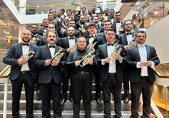 La gesta de la Málaga Brass Band en Europa: logra el segundo puesto en la liga de los metales