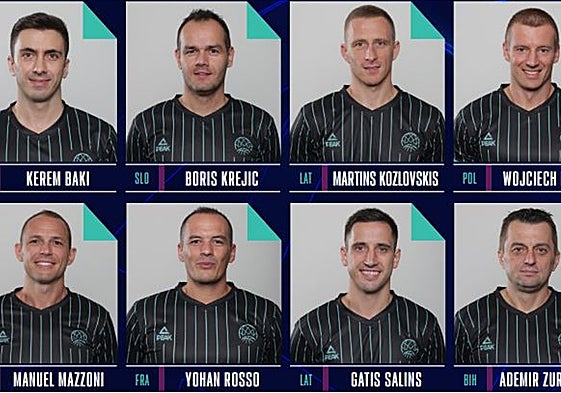 Designados los árbitros para la Final Four de Málaga