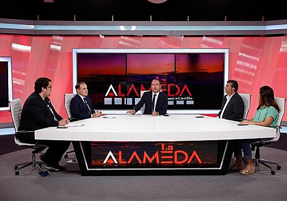 El presidente de la CEA, Javier González de Lara, en 'La Alameda'