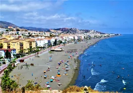 Vista panorámica del litoral rinconero.