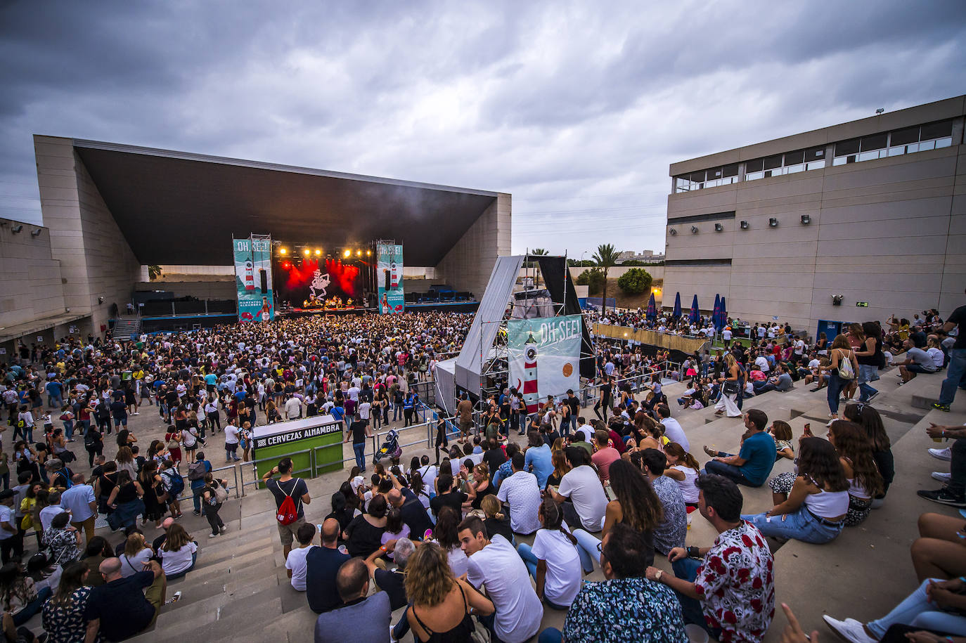 El festival cuenta con un espacio especialmente pensado para los peques.