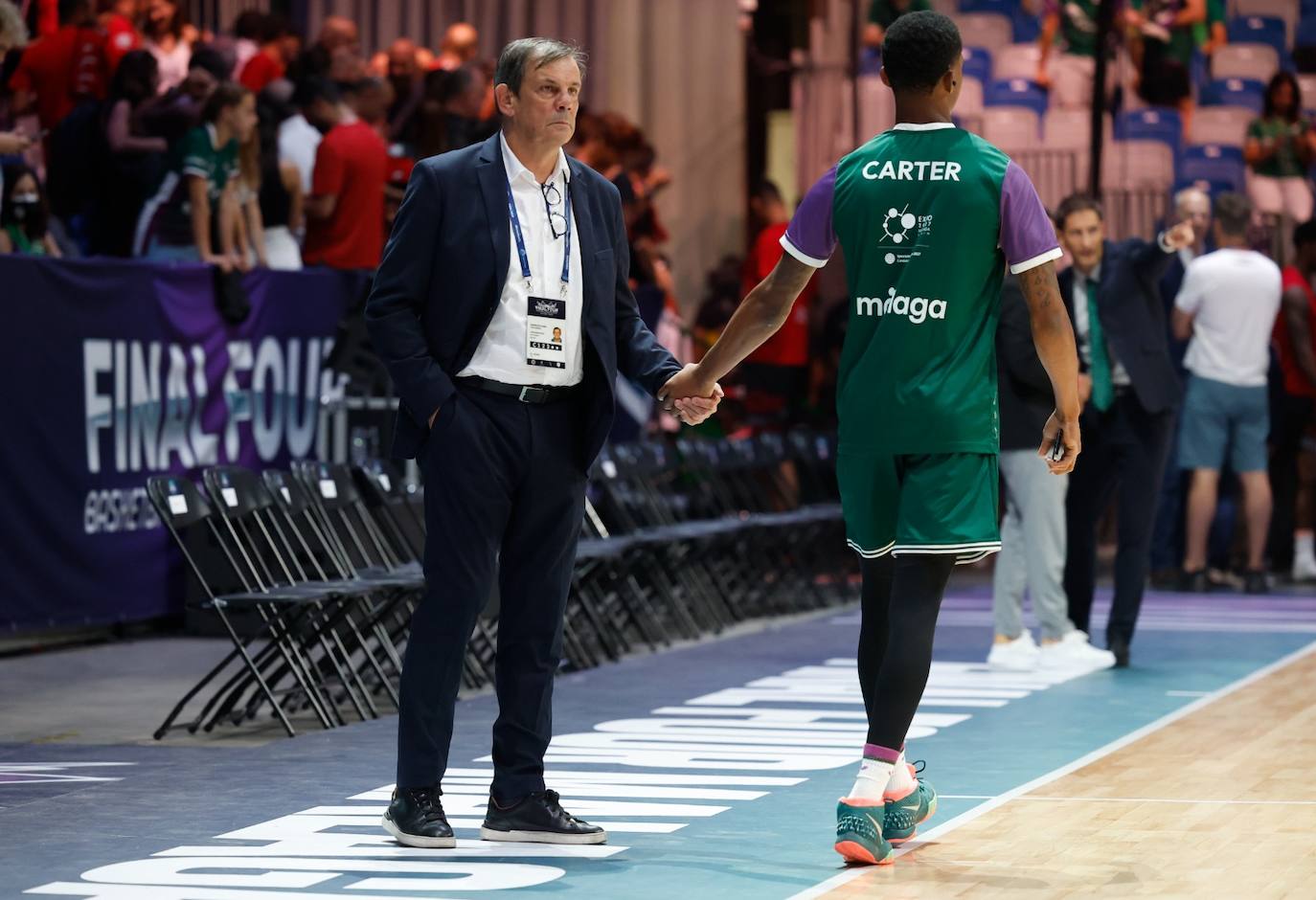 Las mejores imágenes del Unicaja-Telekom Bonn en la Final Four 2023