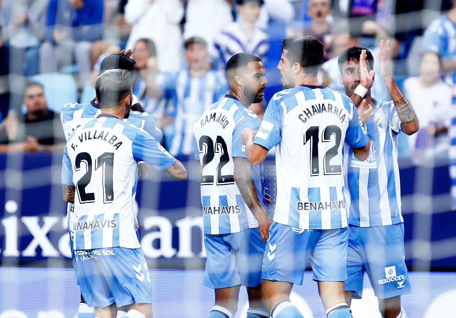 Málaga-Mirandés: Las mejores fotos de la victoria en La Rosaleda