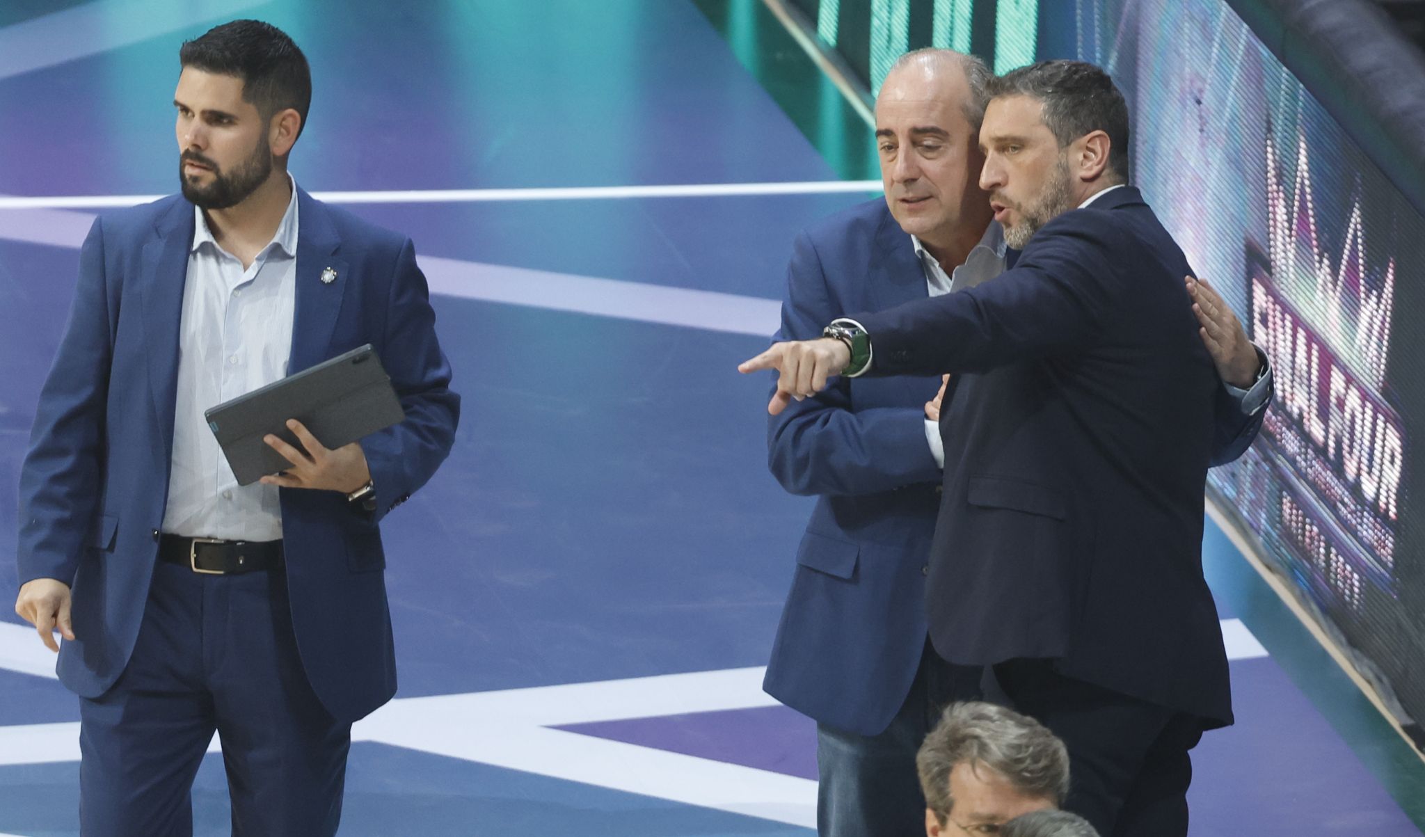 Imágenes de la segunda derrota del Unicaja en la Final Four