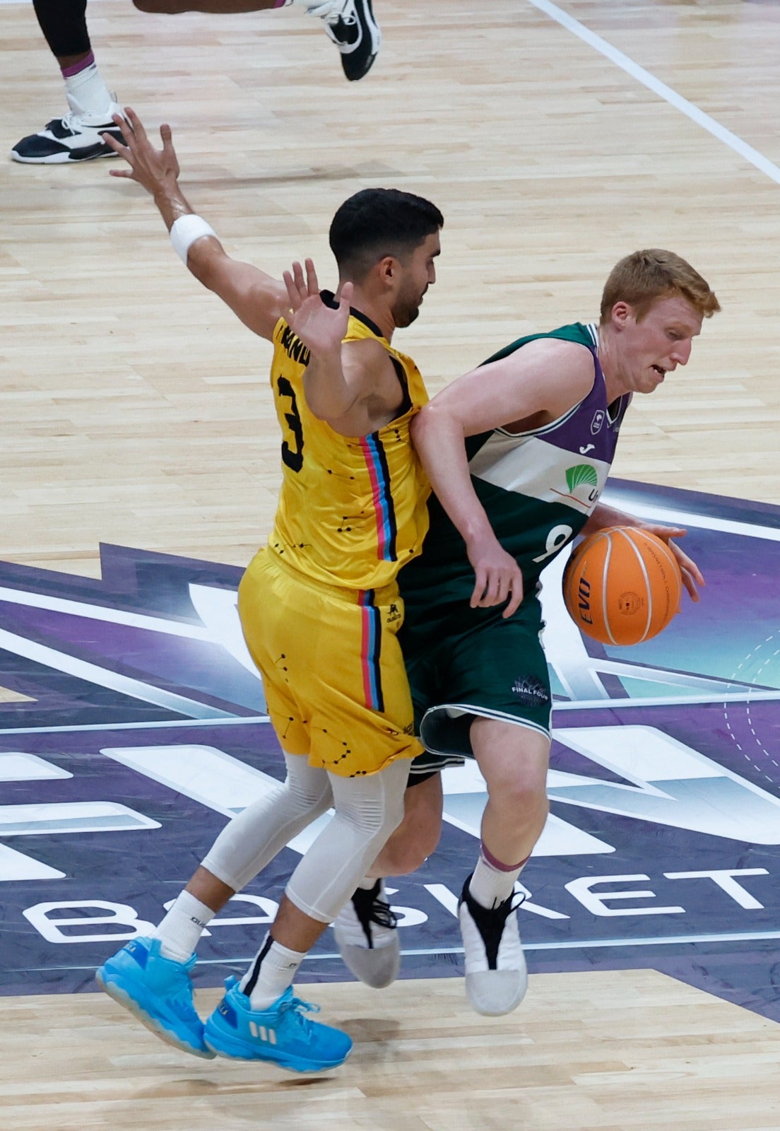 Imágenes de la segunda derrota del Unicaja en la Final Four