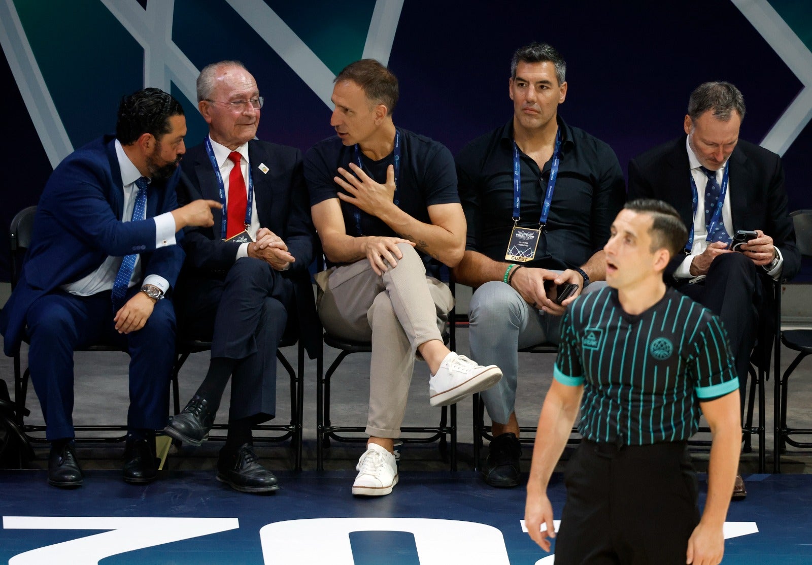 Imágenes de la segunda derrota del Unicaja en la Final Four