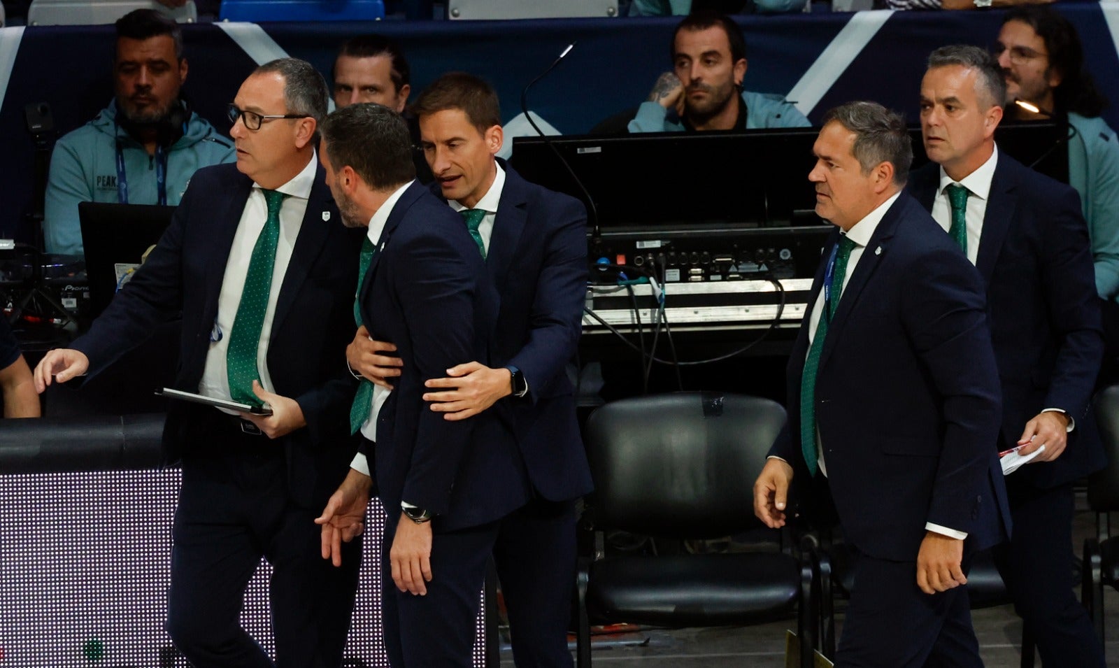 Imágenes de la segunda derrota del Unicaja en la Final Four