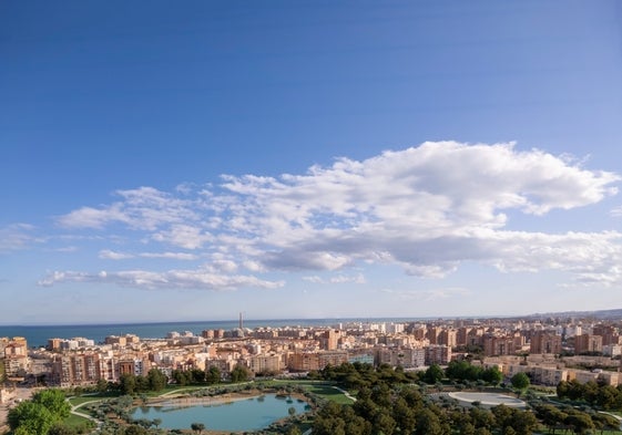 Recreación del proyecto promovido por Bosque Urbano Málaga.