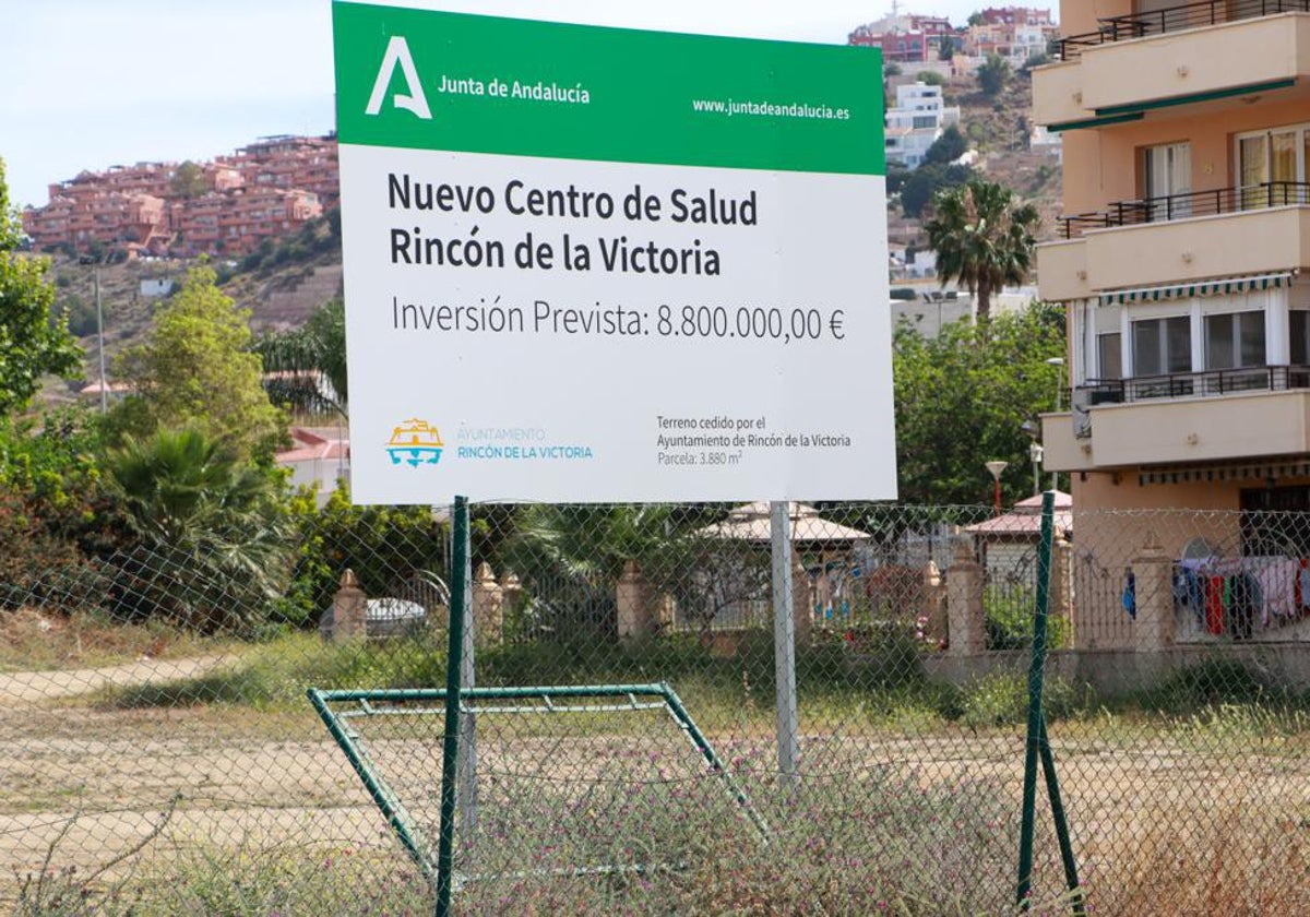 Imagen de los terrenos donde se ha previsto el futuro centro de salud.