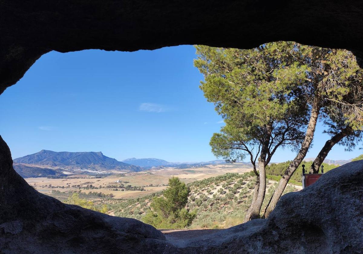 Vista desde una de las tumbas