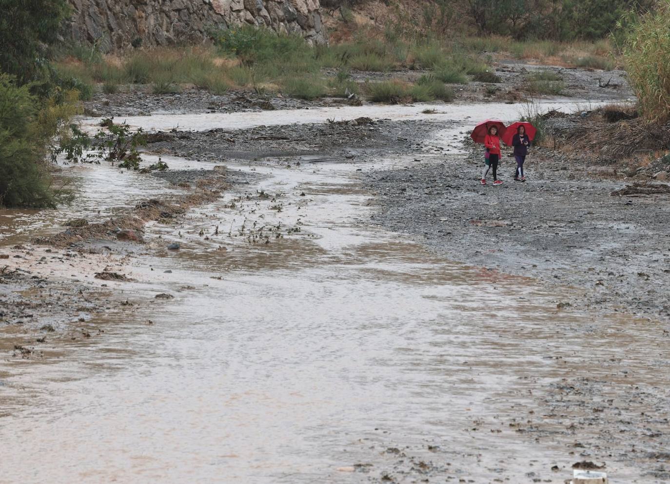 La lluvia regresa a Málaga