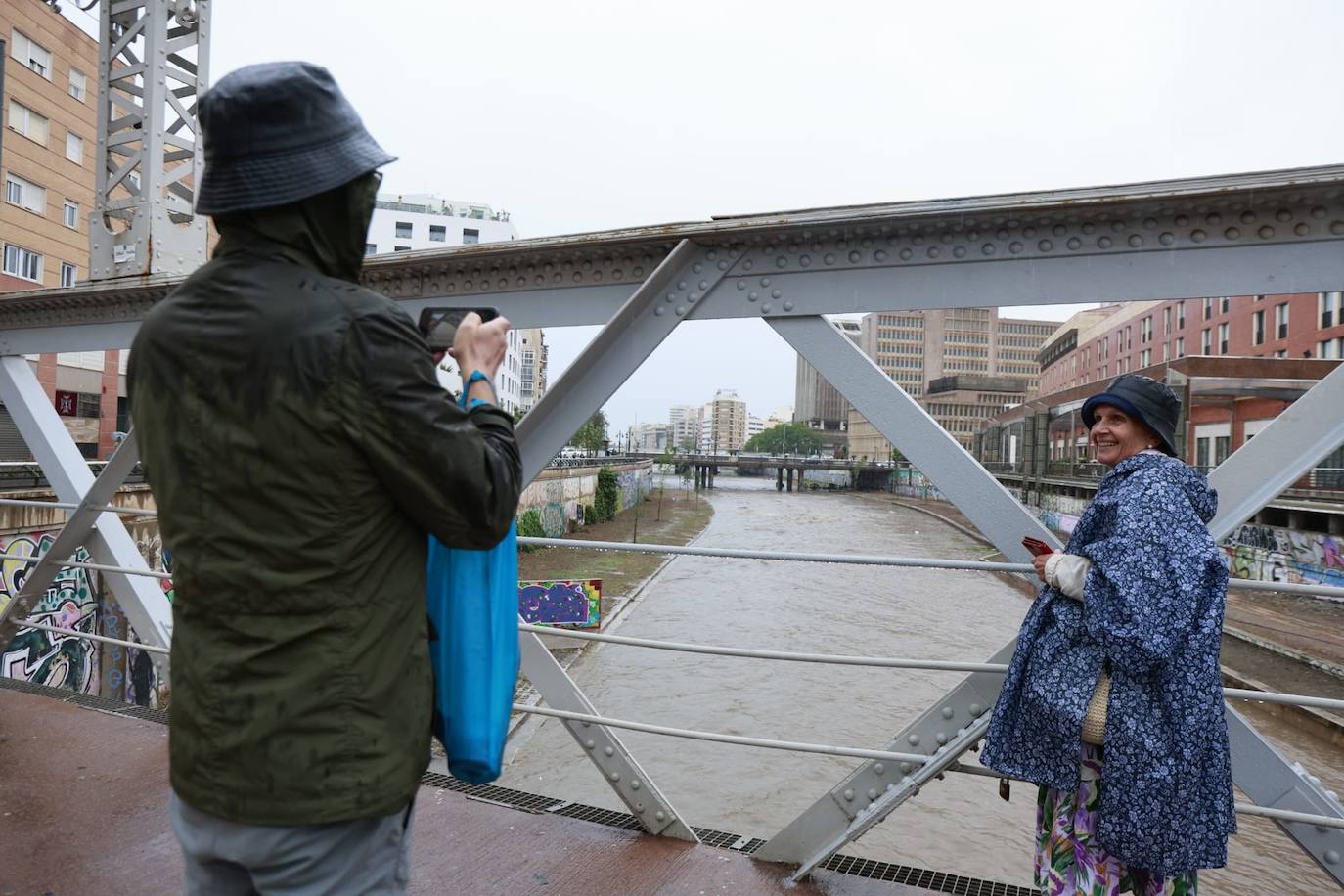 La lluvia regresa a Málaga