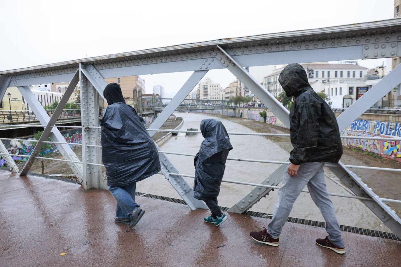 La lluvia regresa a Málaga