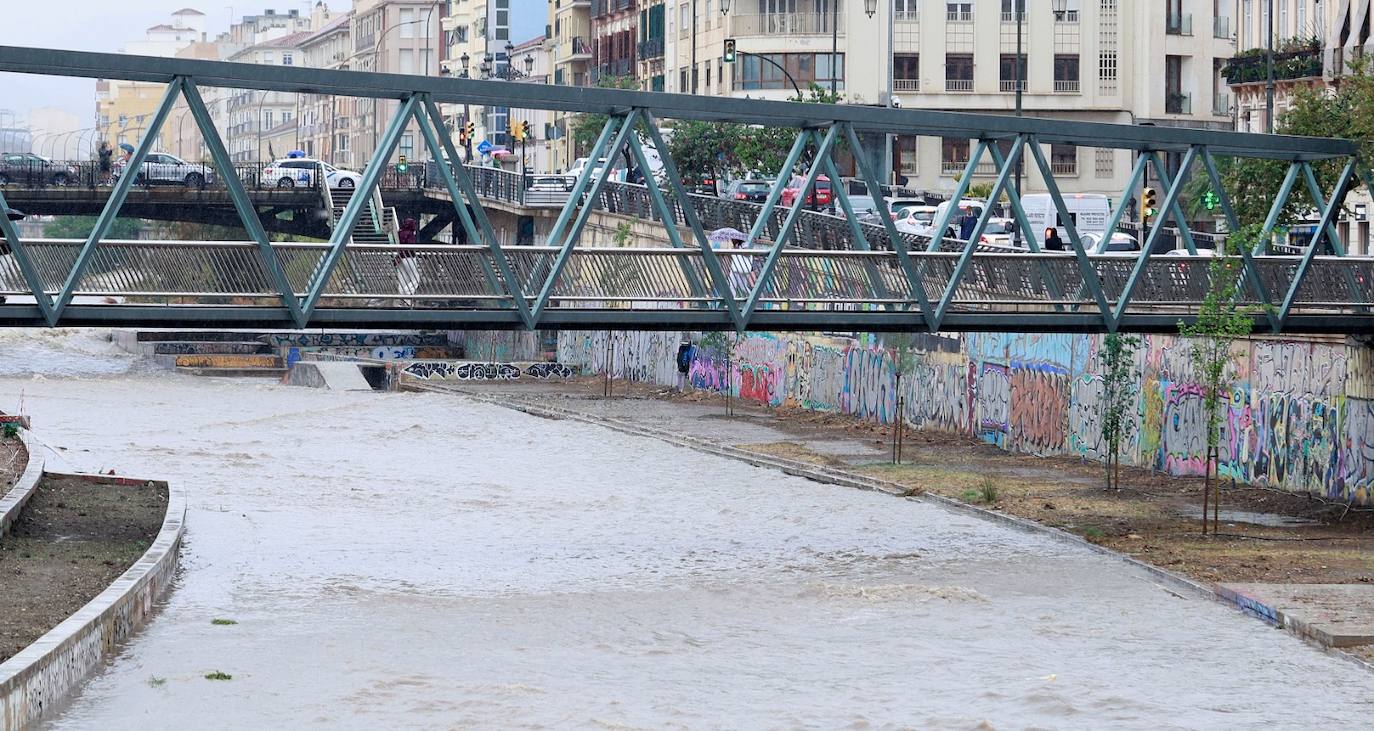 La lluvia regresa a Málaga