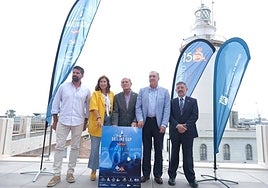 Distintas personalidades durante la presentación de la prueba en el Real Club Mediterráneo.