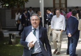 Juan Espadas, esta semana en el Parlamento de Andalucía.