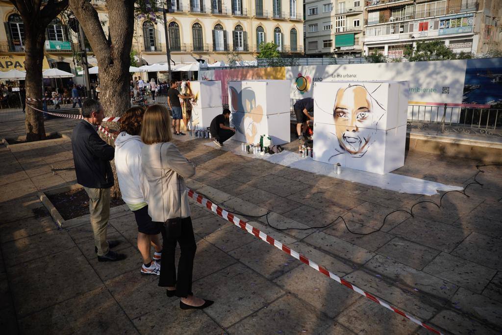 La Noche en Blanco 2023 de Málaga, en imágenes