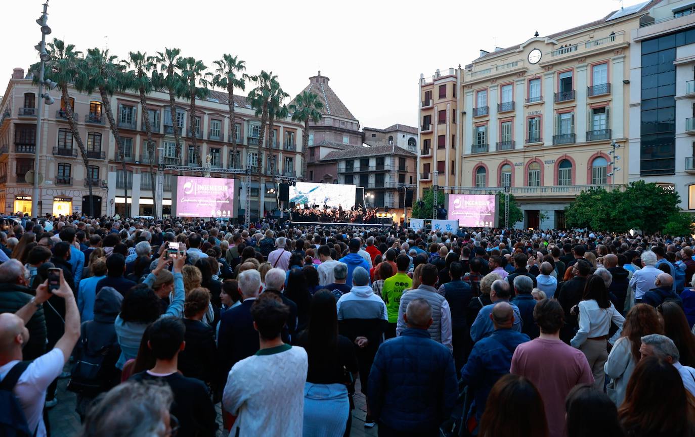 La Noche en Blanco 2023 de Málaga, en imágenes