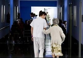 Imagen de archivo del interior de una residencia.