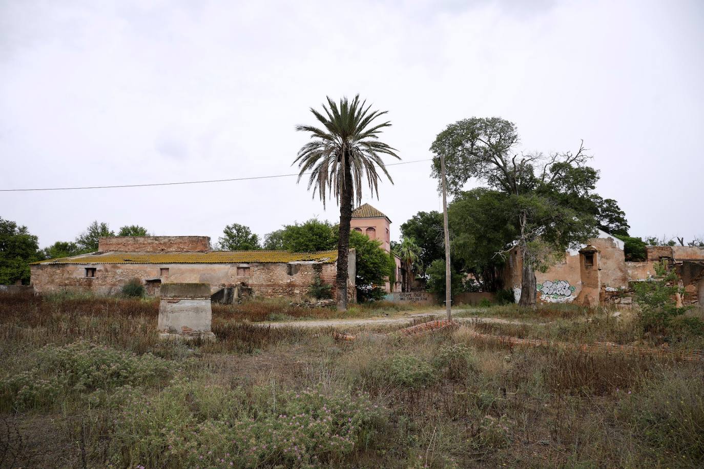 Así se encuentra el histórico cortijo Santa Tecla en Churriana