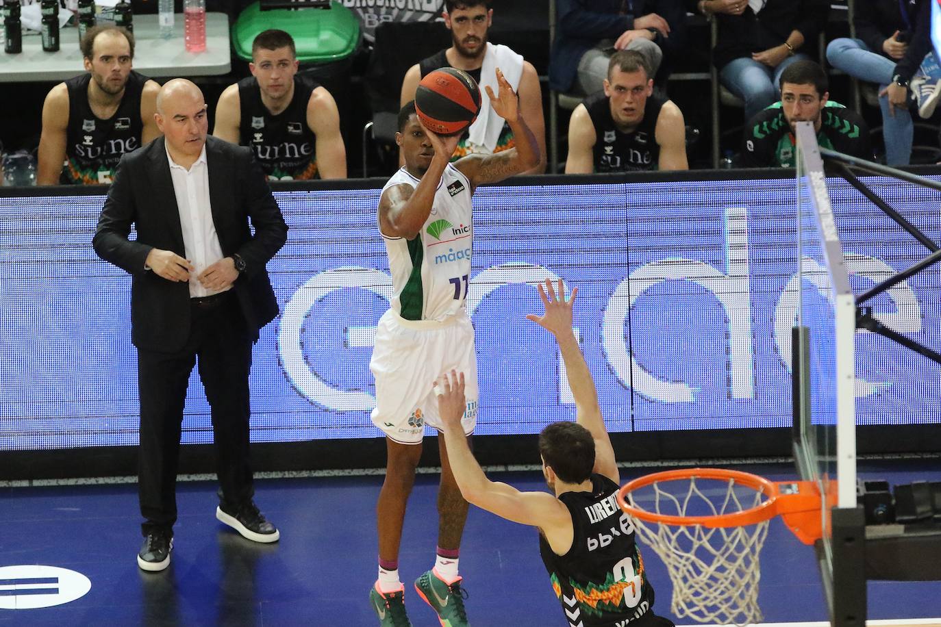 Las mejores imágenes del Bilbao Basket-Unicaja