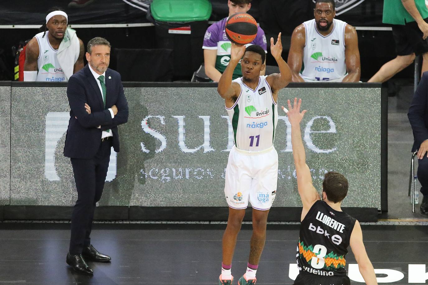 Las mejores imágenes del Bilbao Basket-Unicaja