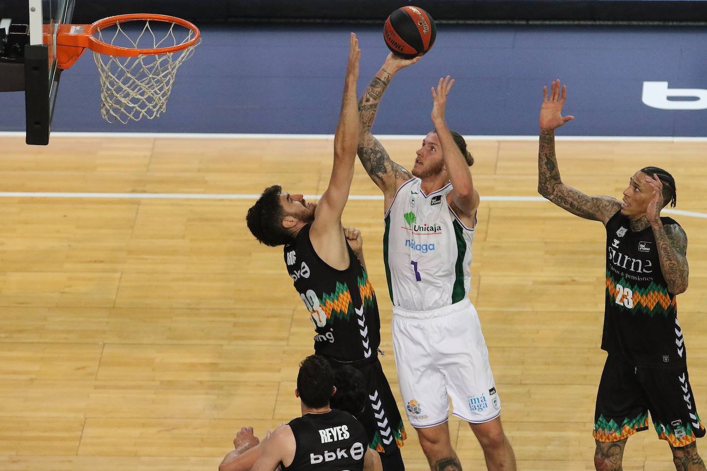 Las mejores imágenes del Bilbao Basket-Unicaja