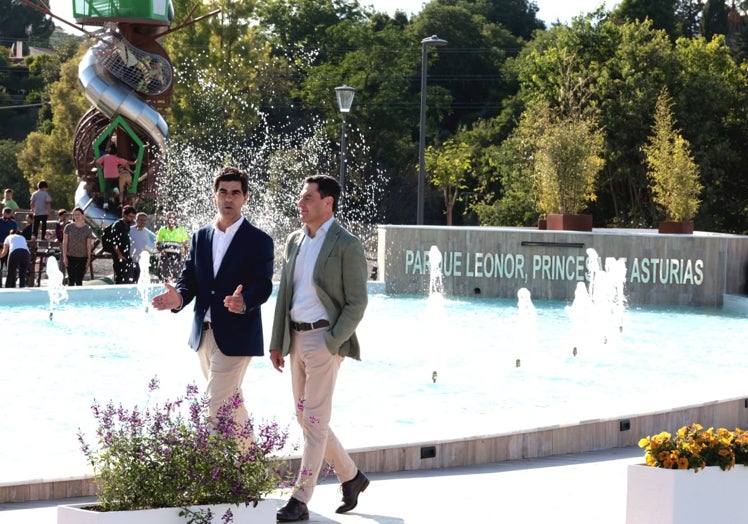 Visita al nuevo Parque Princesa de Asturias en Coín.