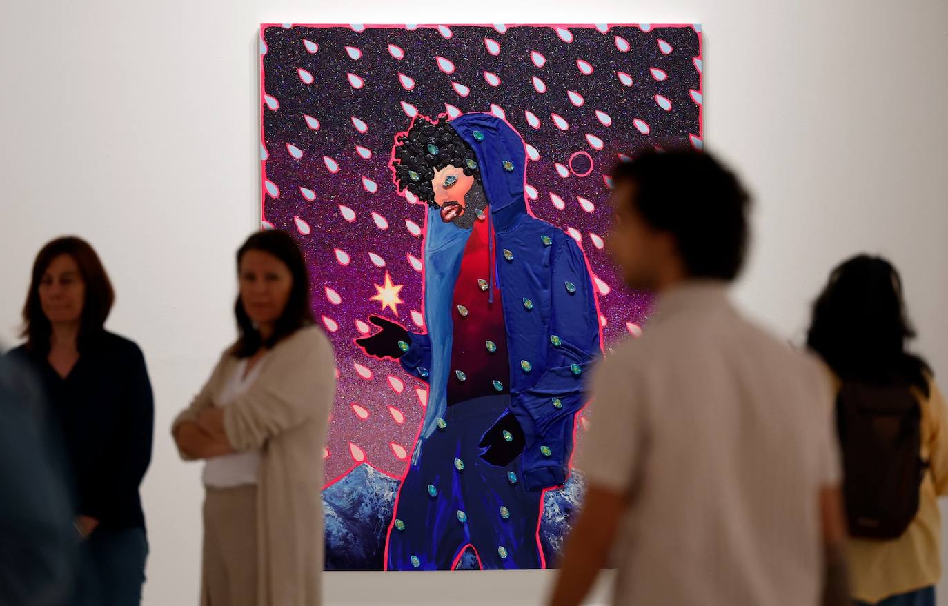 Exposición de Devan Shimoyama en el CAC Málaga