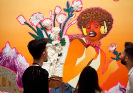 Exposición de Devan Shimoyama en el CAC Málaga