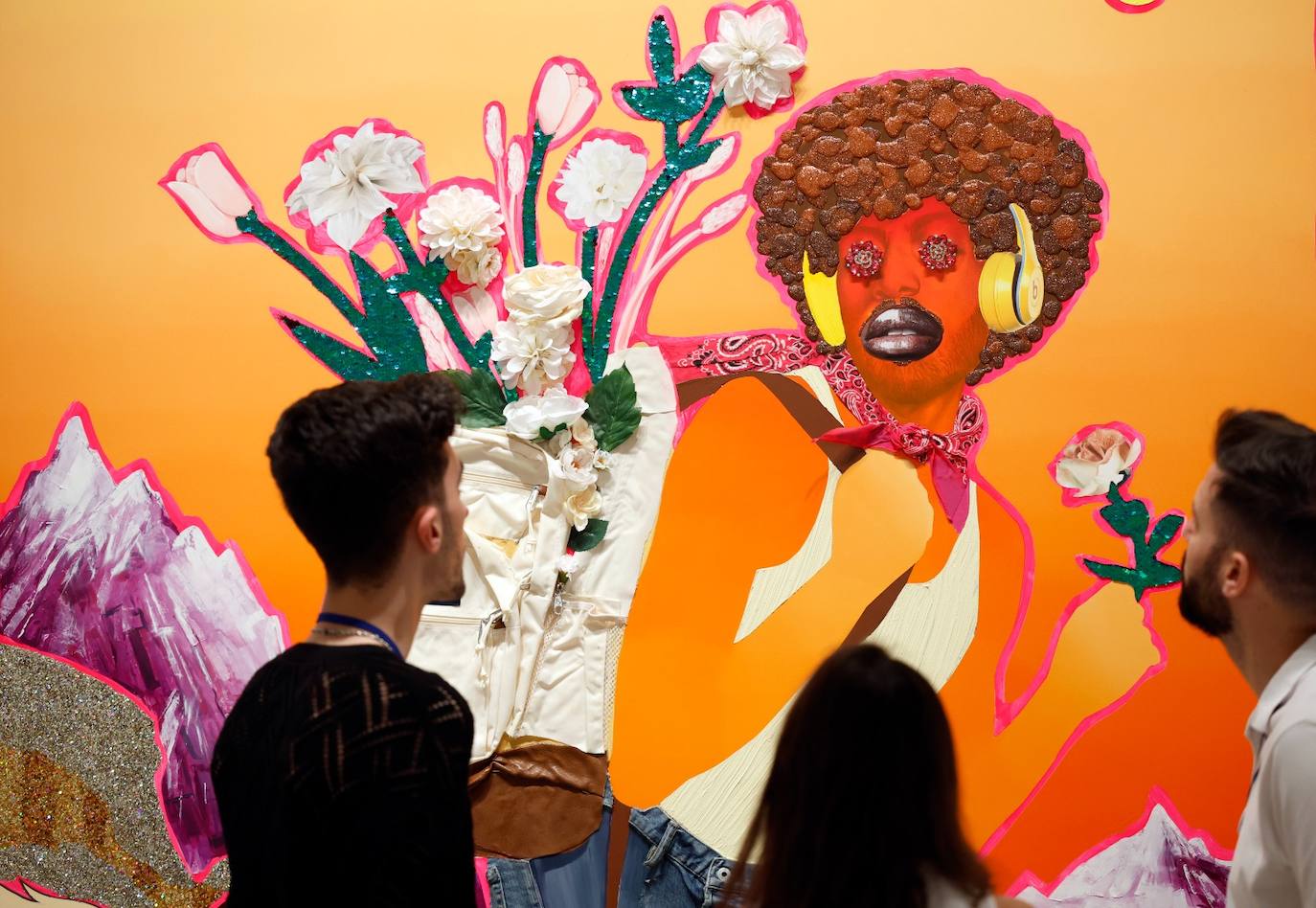 Exposición de Devan Shimoyama en el CAC Málaga